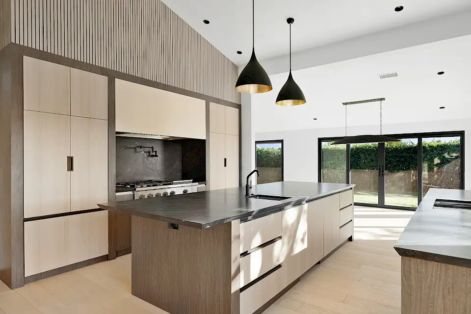 Custom cabinetry in a Modenza residential project